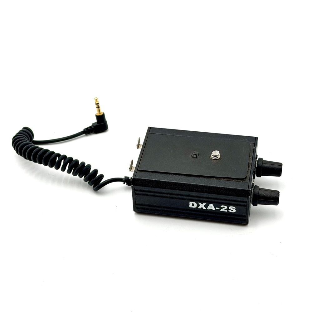 BeachTek DXA-2S Dual XLR Camera Audio Adapter Black Passive Mixer